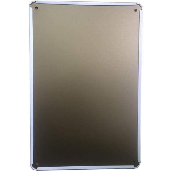 Vintage Tin Sign | Art Toilet Bathroom Wall Plaque | Cute Kitty Decor 8x12 in - Picture 7 of 8